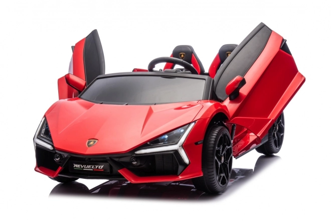 Elektrické auto Lamborghini Revuelto XL červené