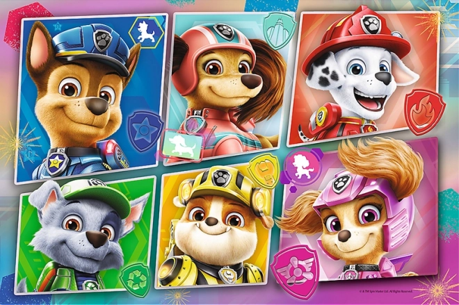 TREFL Puzzle Tlapková patrola ve filmu: Přátelé připraveni k akci 60 dílků