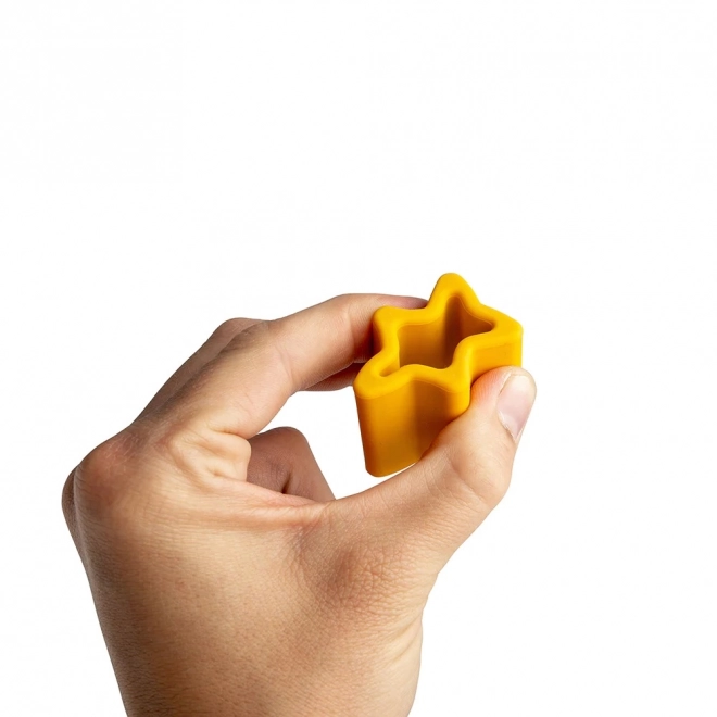 Bigjigs Toys piškvorky ze dřeva a silikonu