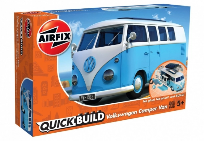 Model VW Camper Van od Airfix na rychlý složení