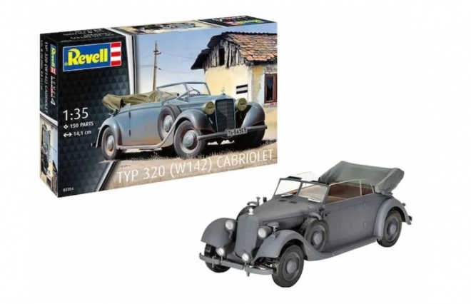 Plastikový model Mercedes-Benz Typ 320 W142 Cabriolet 1/35
