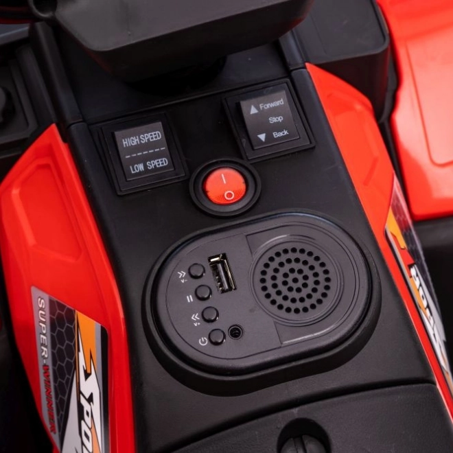 Dětská elektrická čtyřkolka JC915 – Červená