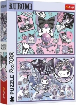 Puzzle Neplechy s Kuromi 2x200 dílků