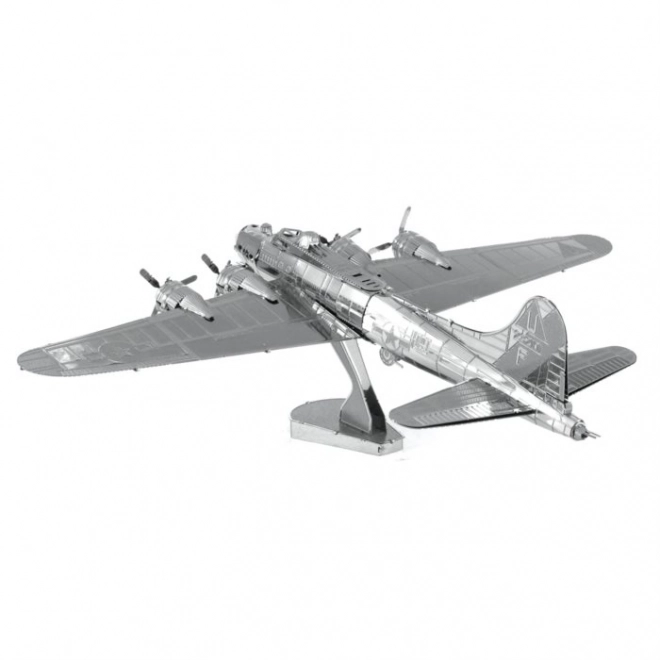 3D kovové puzzle Bombardér B-17