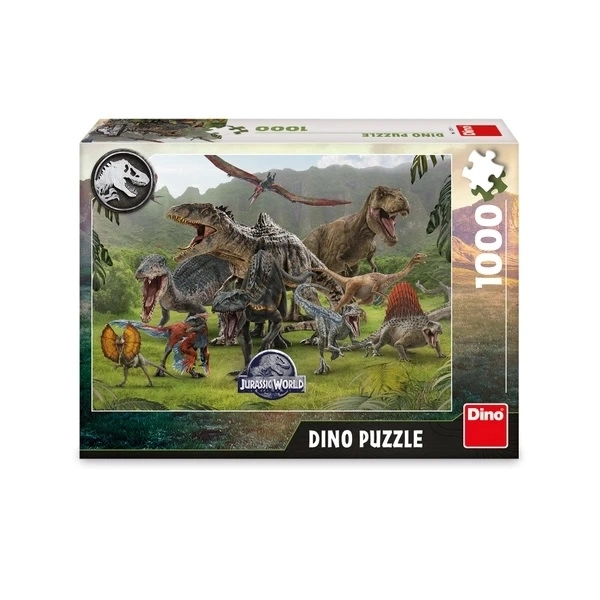 Dinosaurí skládačka Jurský svět 1000 dílků