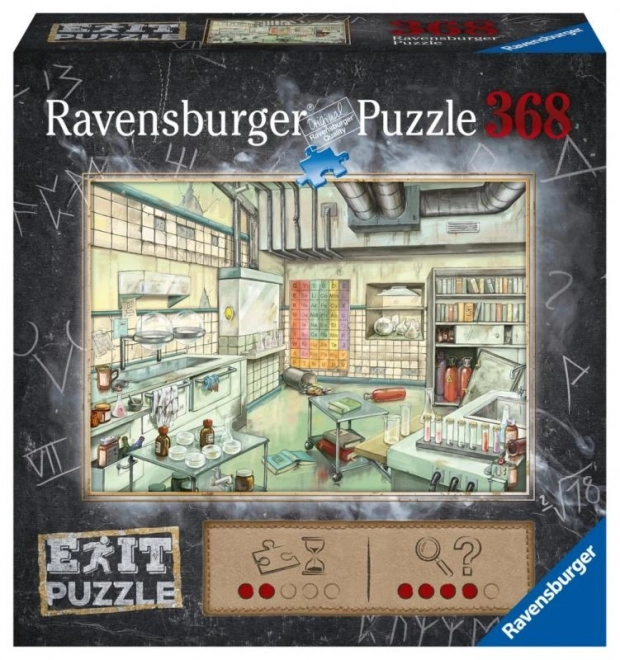 Ravensburger puzzle Exit: laboratoř 368 dílků
