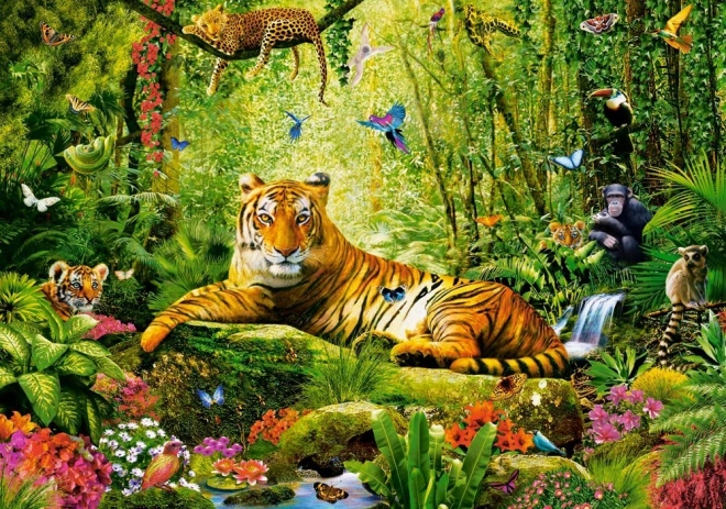 CASTORLAND Puzzle Tygří veličenstvo 260 dílků