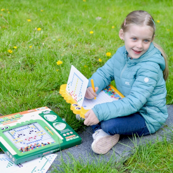 Magnetická tabule pro děti Montessori MagPad Dinosaurus