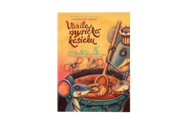 Leporelo Vařila myšička kašičku 15,5x21 cm pro děti od 2 let