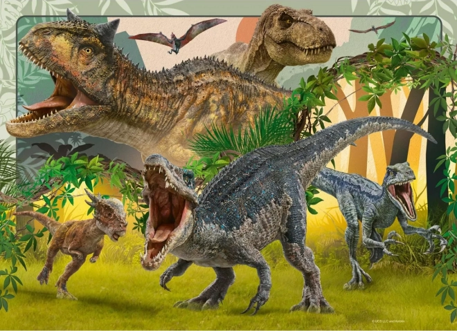 Ravensburger puzzle Jurassic World set 4x100pcs