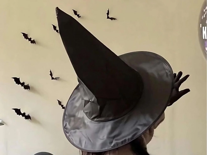 Čarodějnický klobouk černý pro Halloween