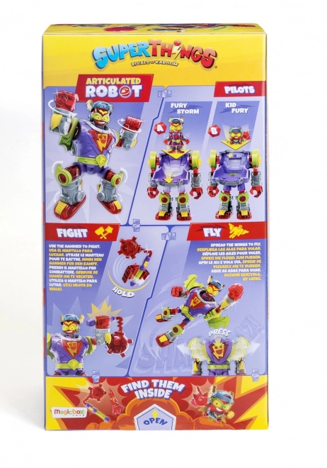 Figurka robota SuperThings Superbot Fury Storm