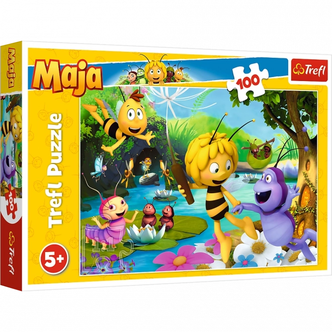 Puzzle Včelka Mája 100 ks
