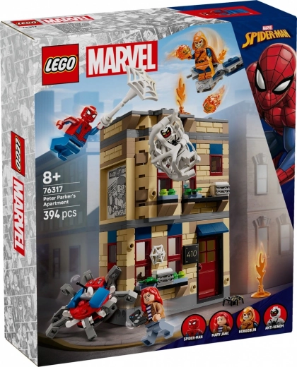 LEGO Marvel byt Petera Parkera – SPIDER-MAN akční set