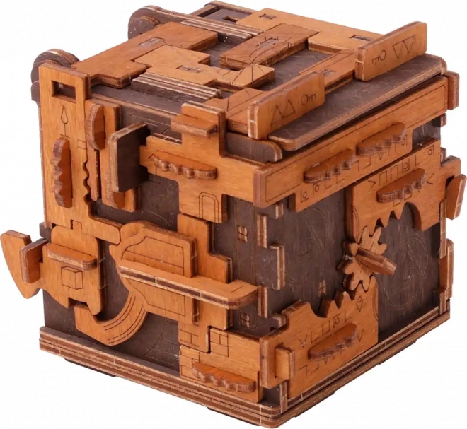 Dřevěné puzzle box úniková hra 149 dílků