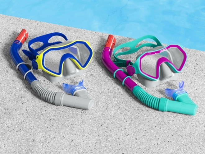 Bestway potápěčská maska a šnorchl Hydro Swim – Červená