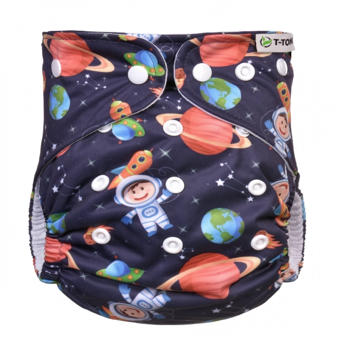 Kalhotková plena AIO T-TOMI - přebalovací set Universe