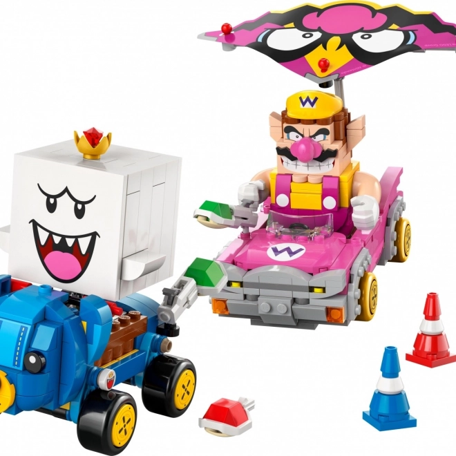 Stavebnice LEGO Super Mario Mario Kart - Wario a King Boo