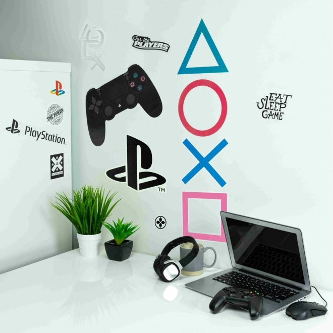 Samolepky na zeď s motivy PlayStation