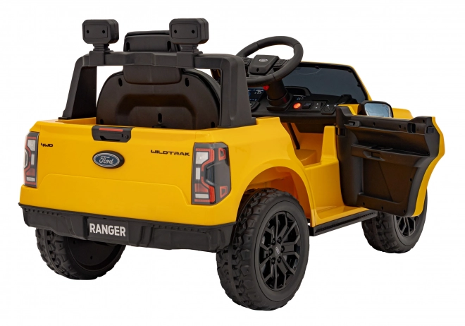 Dětské elektrické auto Ford Ranger Lift Žluté