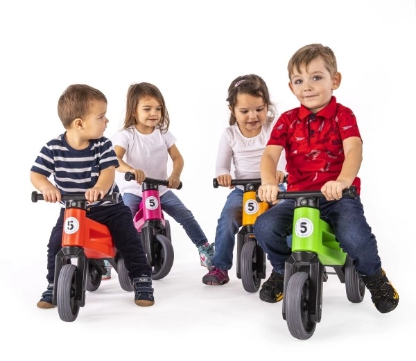 Odrážedlo Funny Wheels Rider Sport 2v1 v sáčku – Zelené