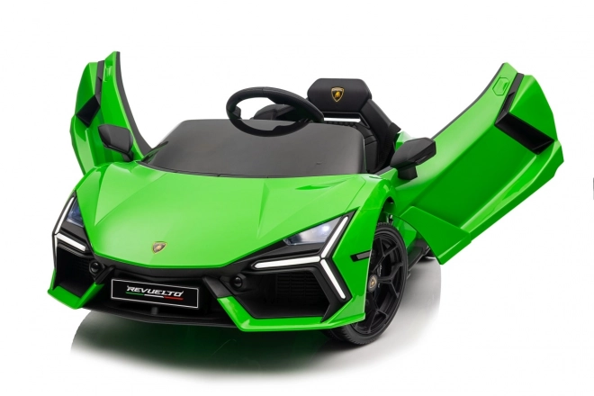 Elektrické autíčko Lamborghini Revuelto zelené