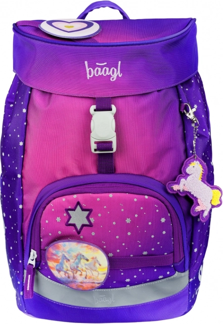 Školní Set BAAGL Airy Koně Srdce