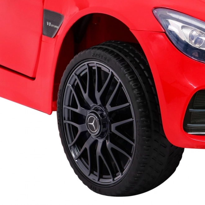 Elektrické autíčko MERCEDES-AMG GT pro děti s dálkovým ovládáním – červené