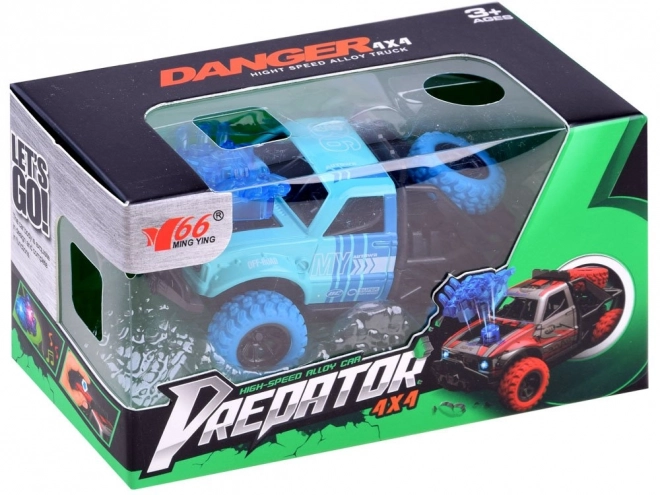 Auto Predator 4x4 kaskadérská jízda – Červená