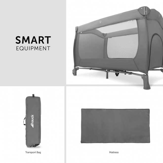 Hauck Cestovní postýlka Sleep n Play Go Plus grey ¨