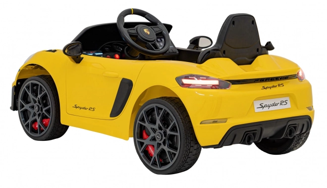 Dětské auto Porsche 718 – Žluté