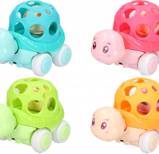 Želva chrastítko z plastu 11 cm