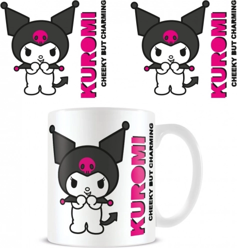Keramický hrnek KUROMI Cheeky Character 315 ml