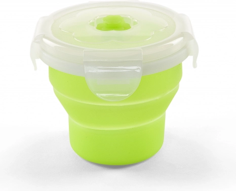 Skládací silikonová miska 230ml Green