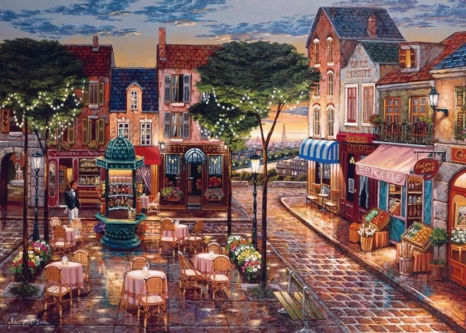 2D puzzle 1000 prvků Paříž malované