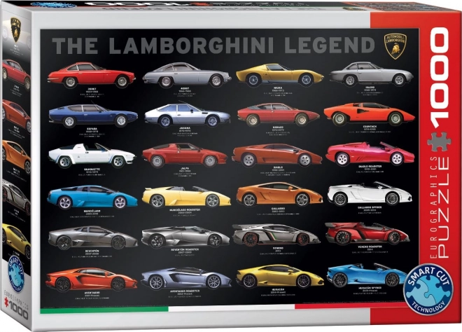 EUROGRAPHICS Puzzle Lamborghini Legend 1000 dílků