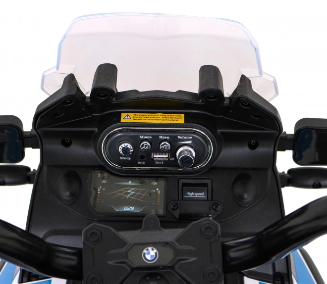 Dětský elektrický motocykl BMW F850 GS Policie