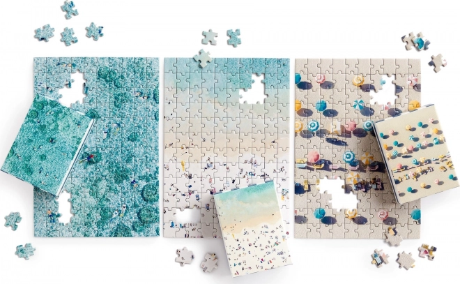Galison Puzzle Letecké záběry pláží 3×120 dílků
