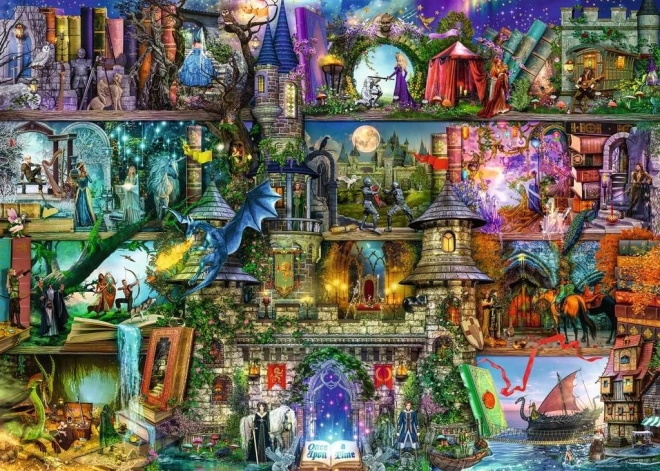Ravensburger puzzle Mýty a Legendy 1000 dílků