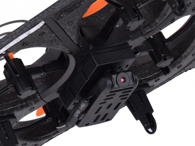 Zábavný dron s kamerou a osvětlením