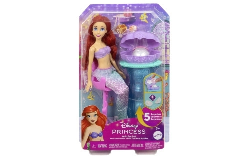 Disney Princezna Arielka Mušlová Toaletka