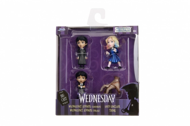 JADA kovové figurky Wednesday 4 ks 6,5 cm