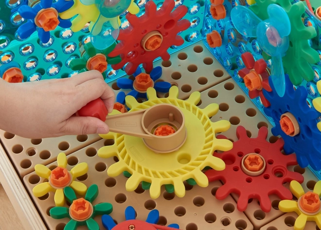 Sada příslušenství ozubených kol Masterkidz STEM 198 ks