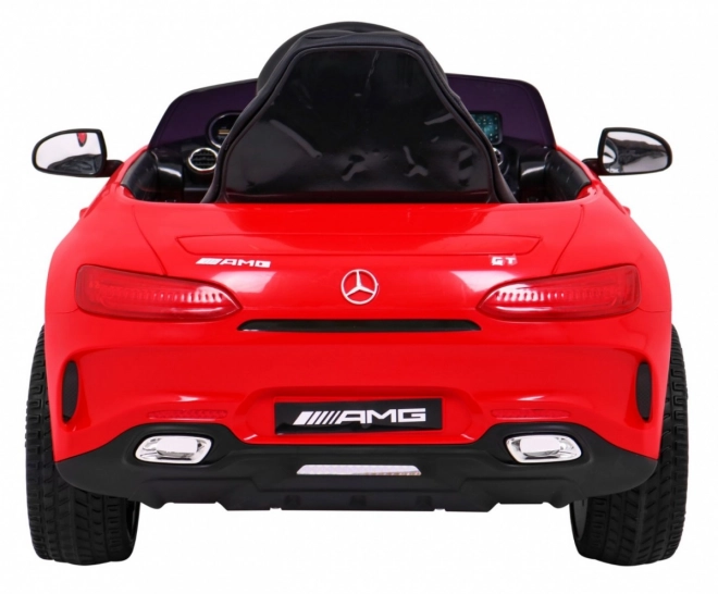 Elektrické autíčko MERCEDES-AMG GT pro děti s dálkovým ovládáním – červené