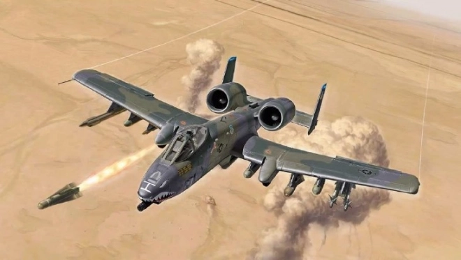 Plastikový model letadla Italeri 1/72 A-10 Thunderbolt II Válka v Zálivu