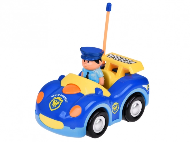 Zábavné zdalně ovládané policejní auto pro děti