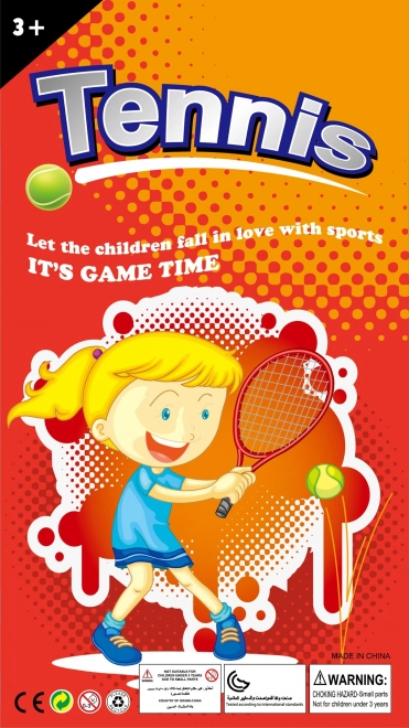 dětská sportovní sada raketek na tenis a badminton Woopie