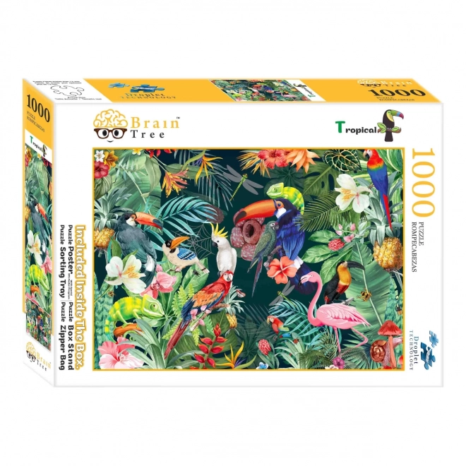 Puzzle Tropická příroda od Brain Tree - 1000 dílků