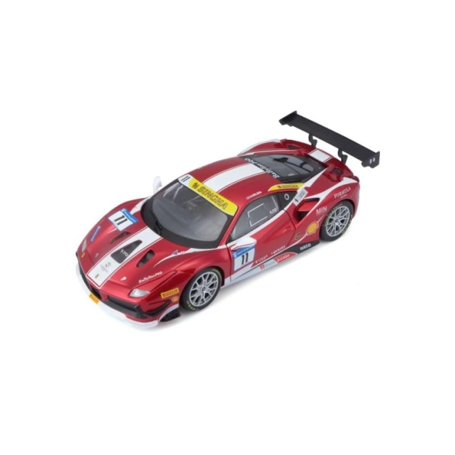 Model auta Ferrari 488 Challenge 2017 od Bburago v měřítku 1:24