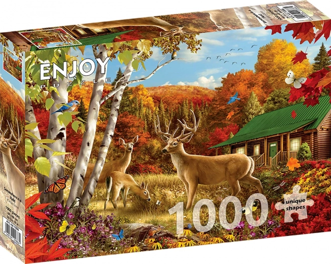 Puzzle Někde na poli 1000 dílků